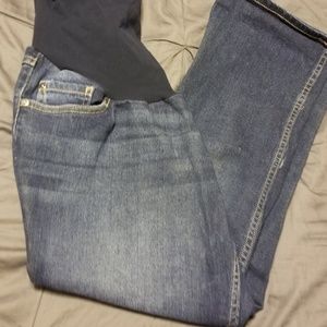Indigo Blue Large Maturnity Jeans